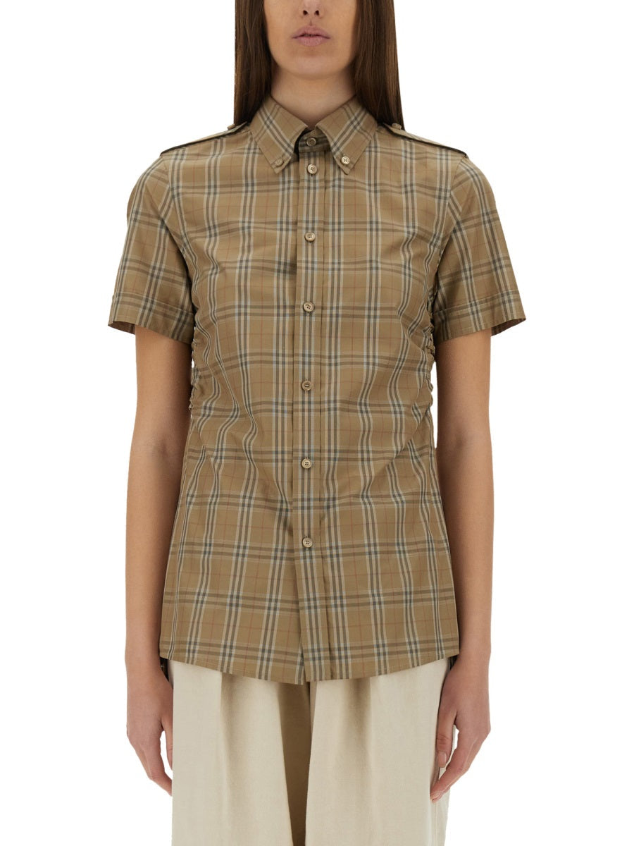 Burberry Women Cotton "Check" Shirt