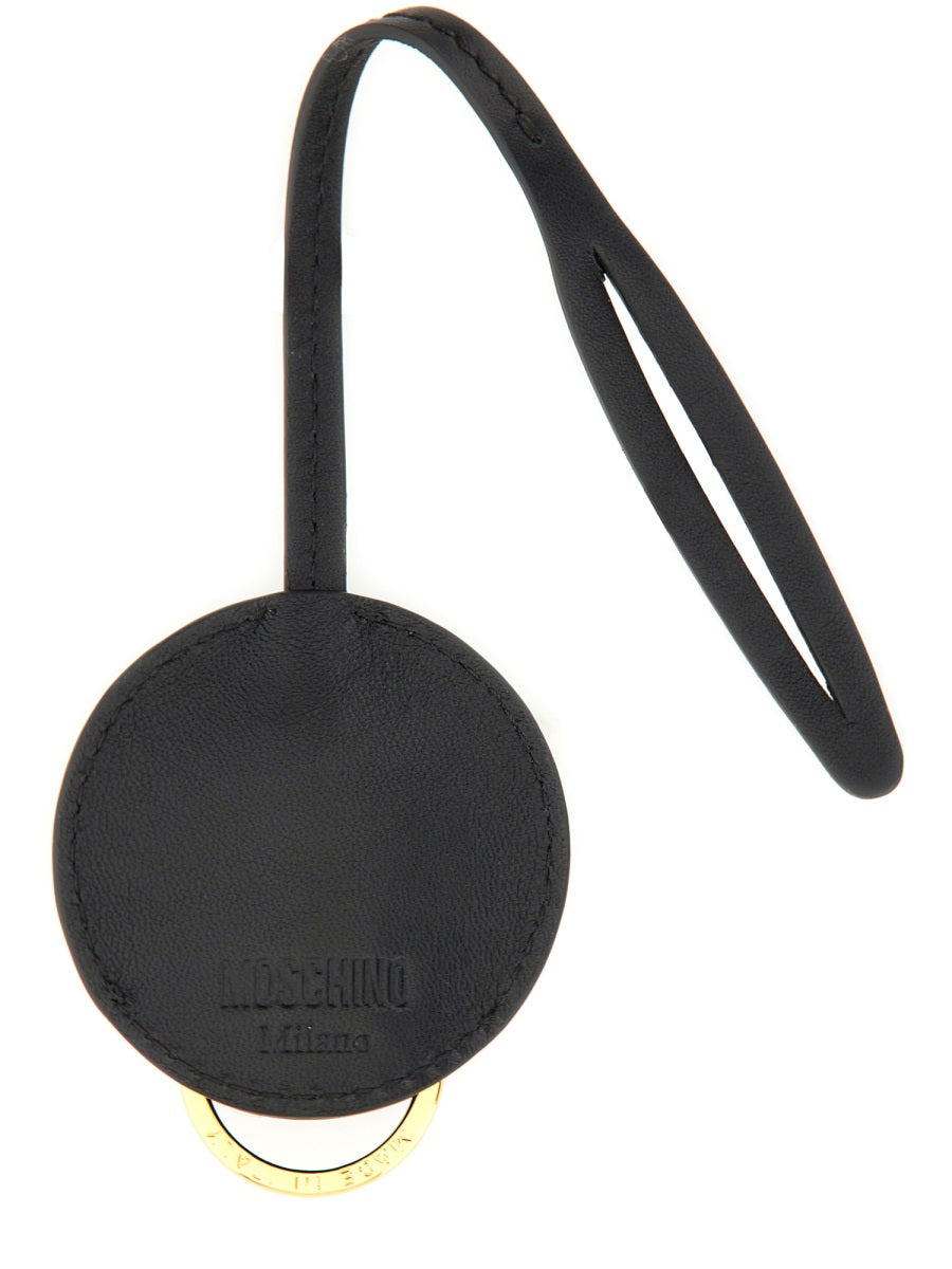 Moschino Women Leather Keychain
