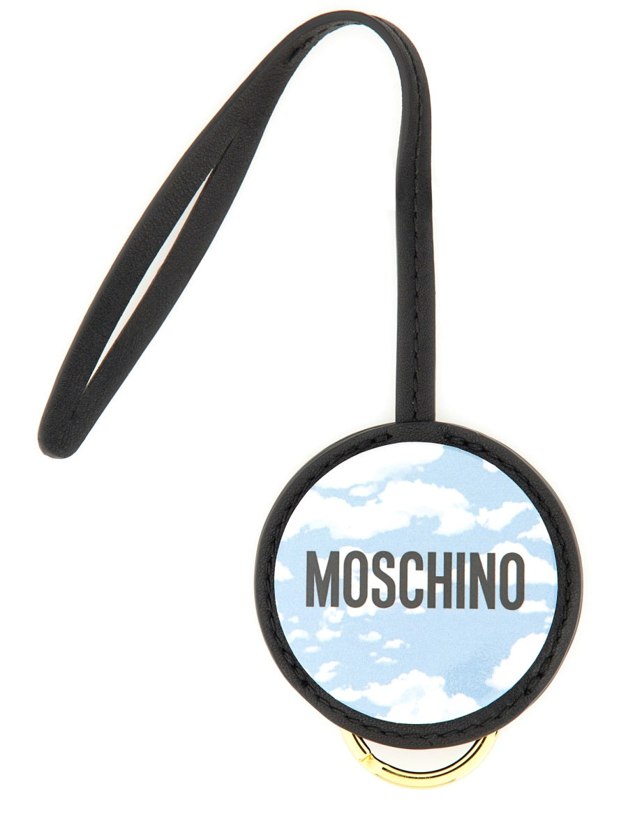 Moschino Women Leather Keychain