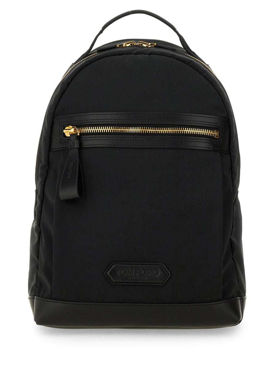 Tom Ford Men Backpack With Logo