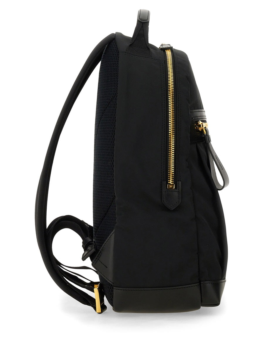Tom Ford Men Backpack With Logo