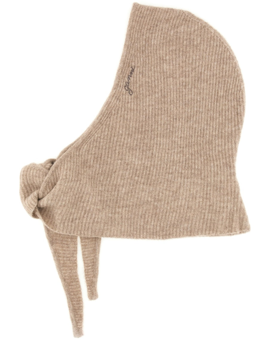 Ganni Women Wool Balaclava