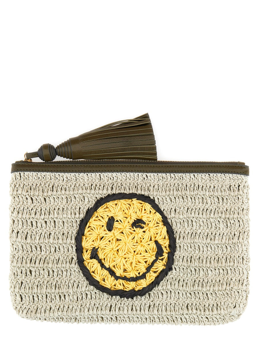 Anya Hindmarch Women Clutch Bag "Wink"