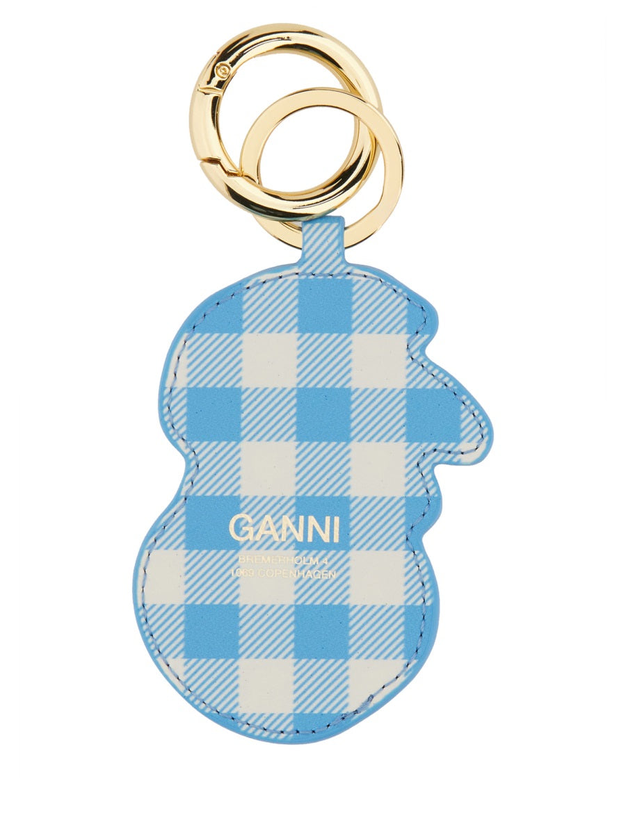 Ganni Women Keychain "Apple"