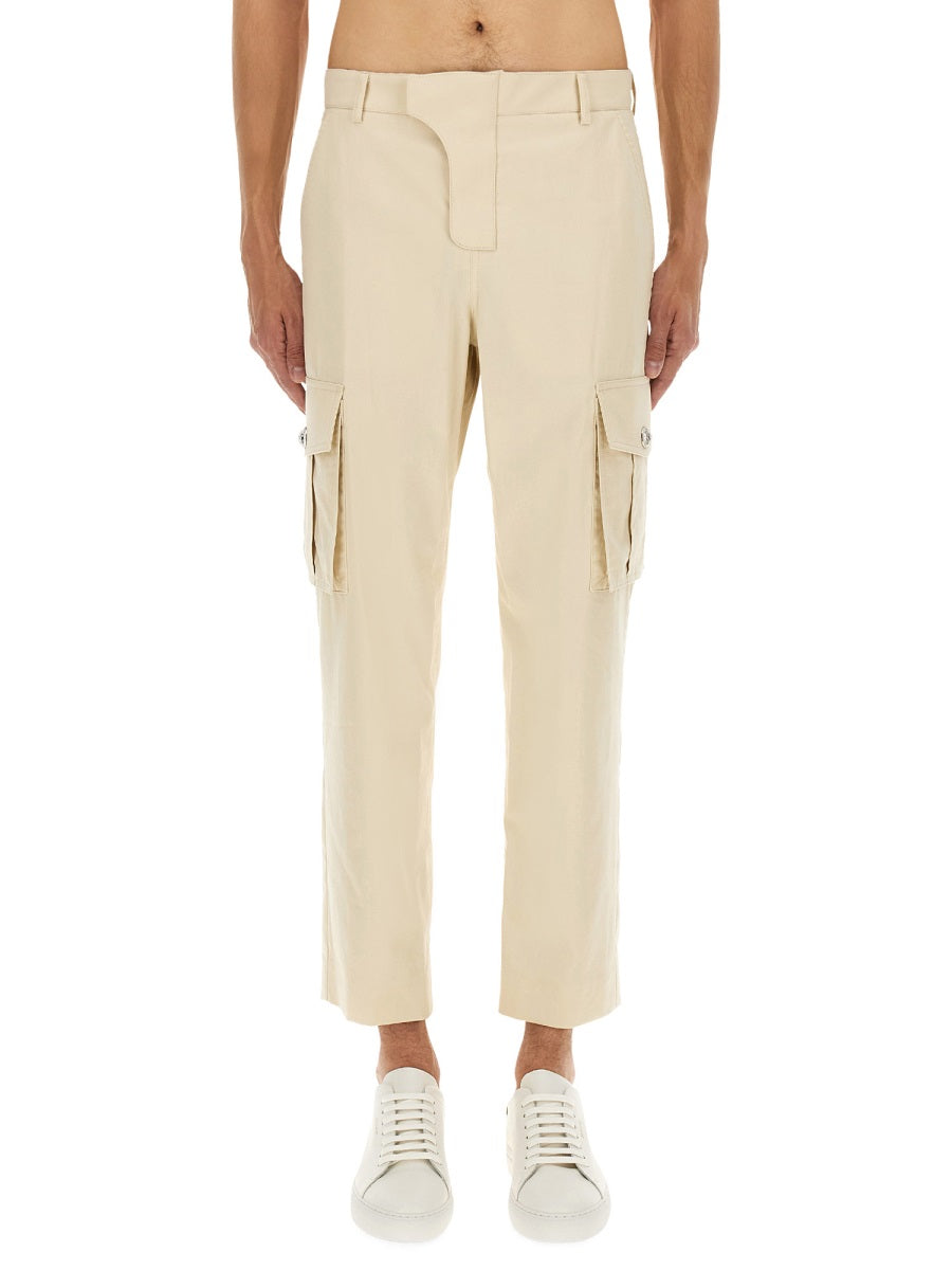 Balmain Men Cotton Cargo Pants