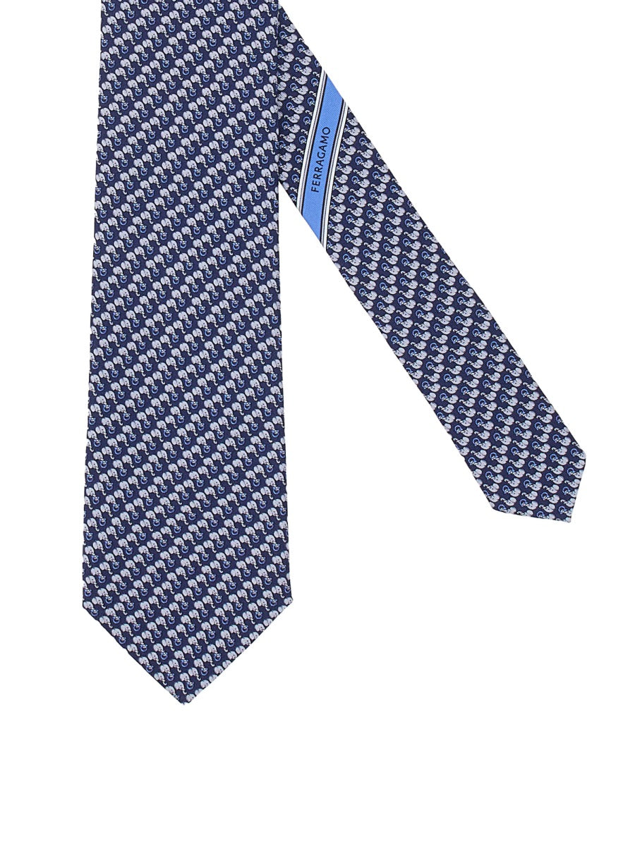 Ferragamo Men Silk Tie
