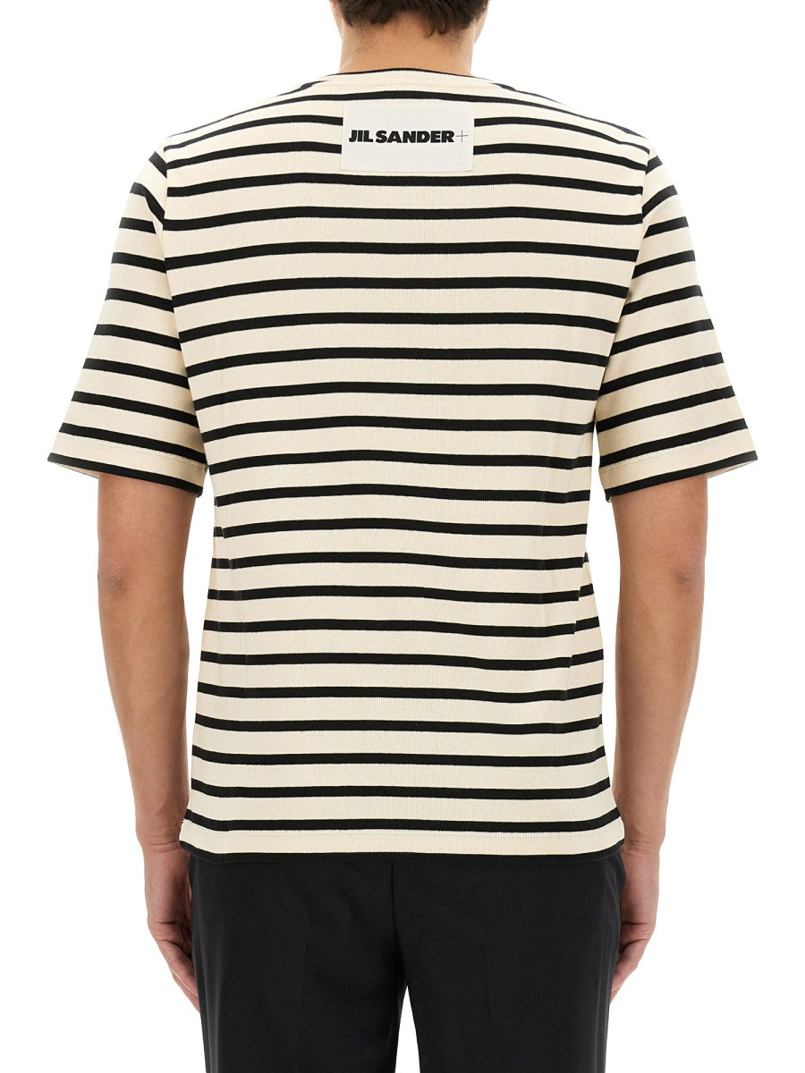 Jil Sander Men Striped T-Shirt