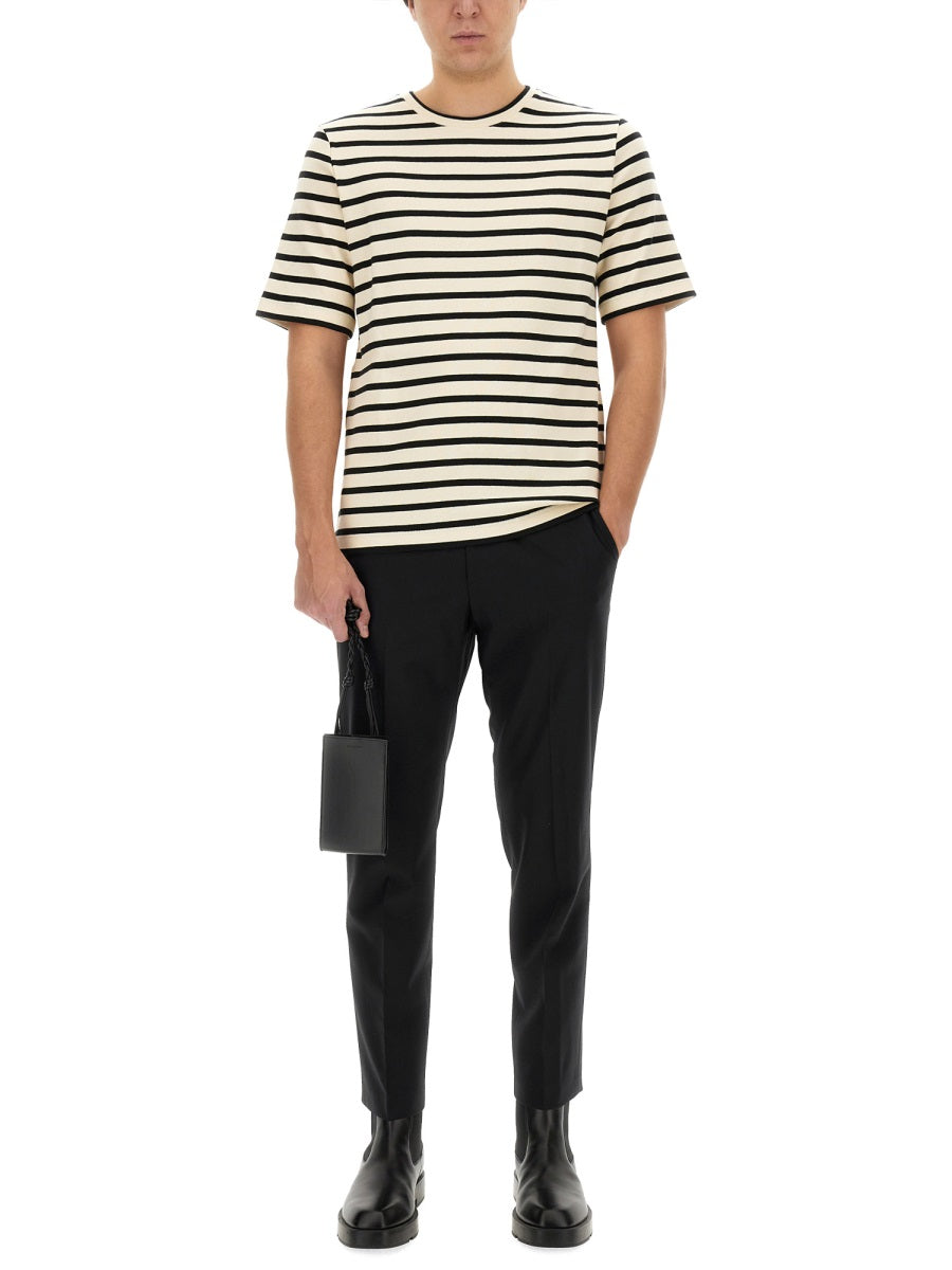Jil Sander Men Striped T-Shirt