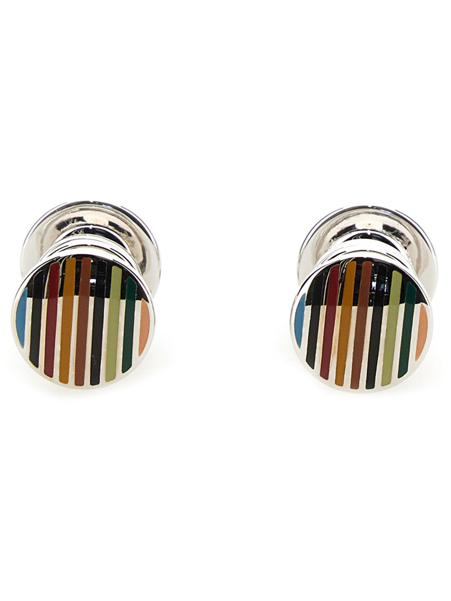 Paul Smith Men "Signature Pop" Cufflinks
