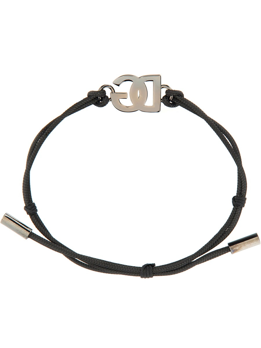 Dolce & Gabbana Men Dg Logo Bracelet