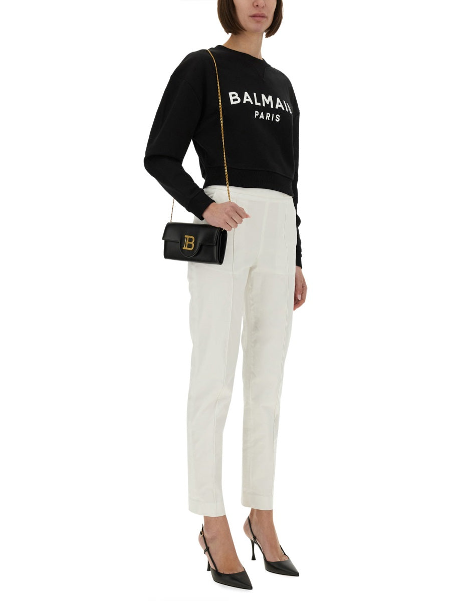Balmain Women Sweatshirt With Logo Print