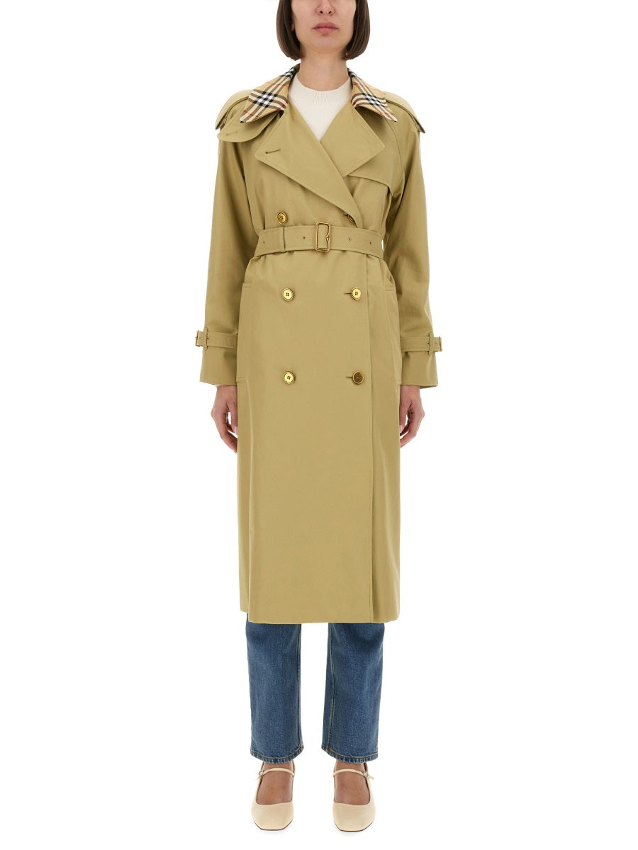 Burberry Women Long "Castleford" Trench Coat