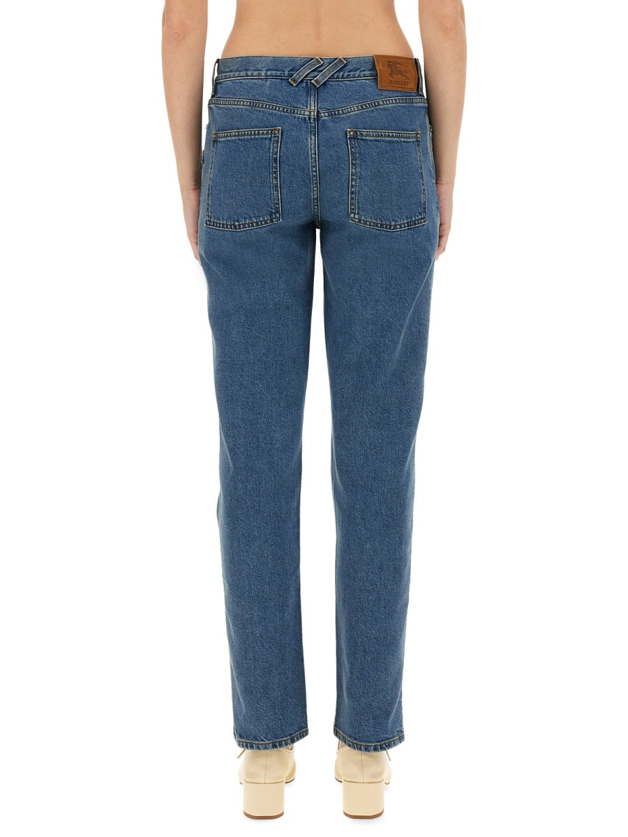 Burberry Women Straight Fit Jeans