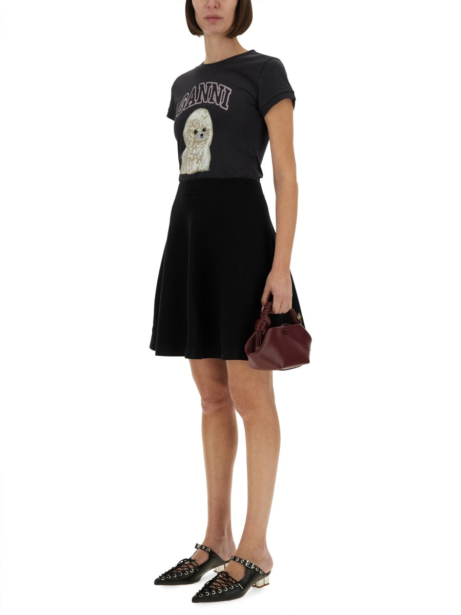 Ganni Women Baby Fit T-Shirt