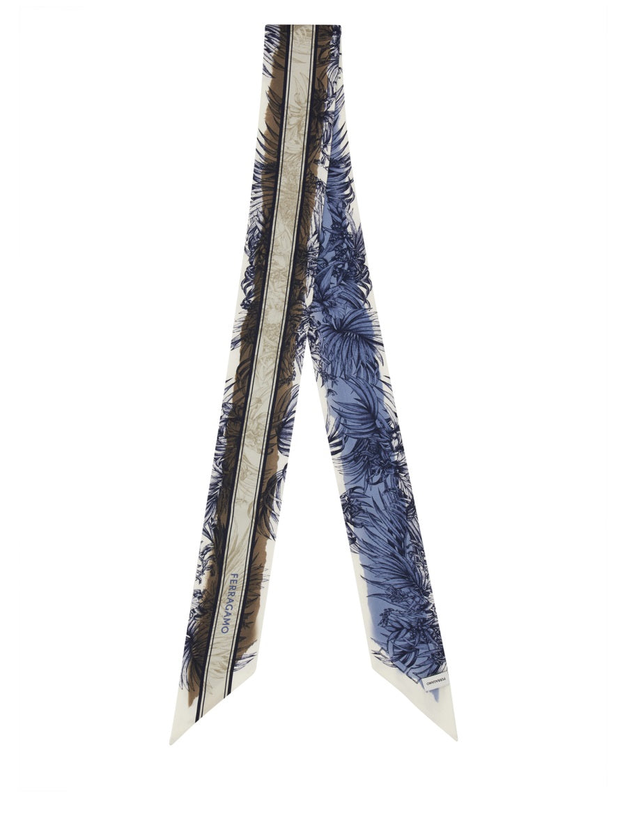 Bandeau Ferragamo Feminino com Estampa Gravure