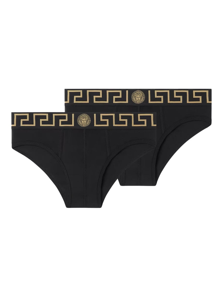Versace Men Bi-Pack Cotton Briefs