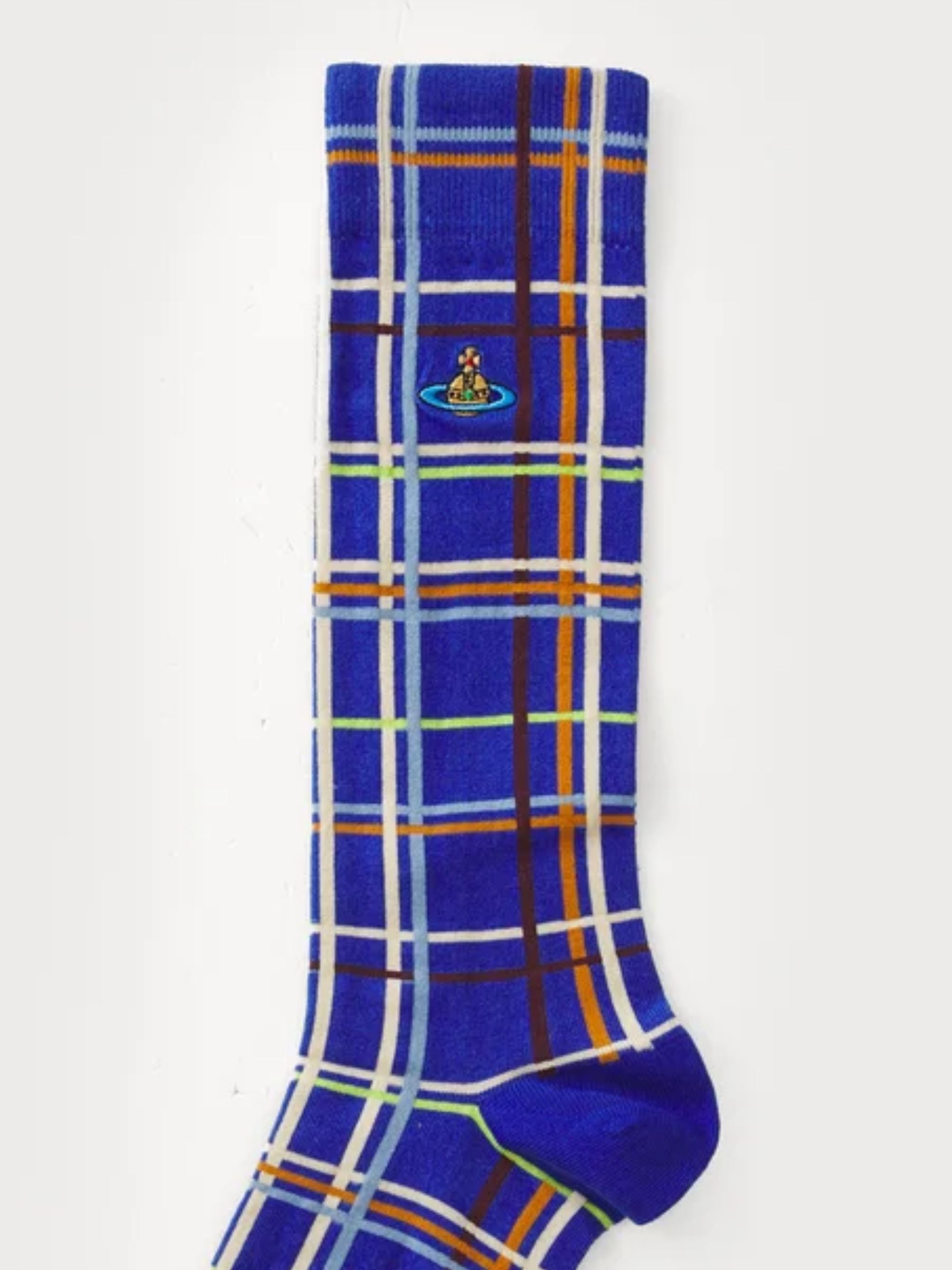 Vivienne Westwood Men Abstract Check Sock