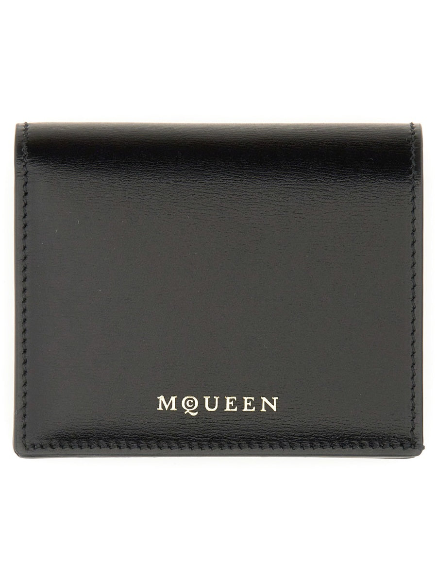 Alexander Mcqueen Women Wallet With Logo