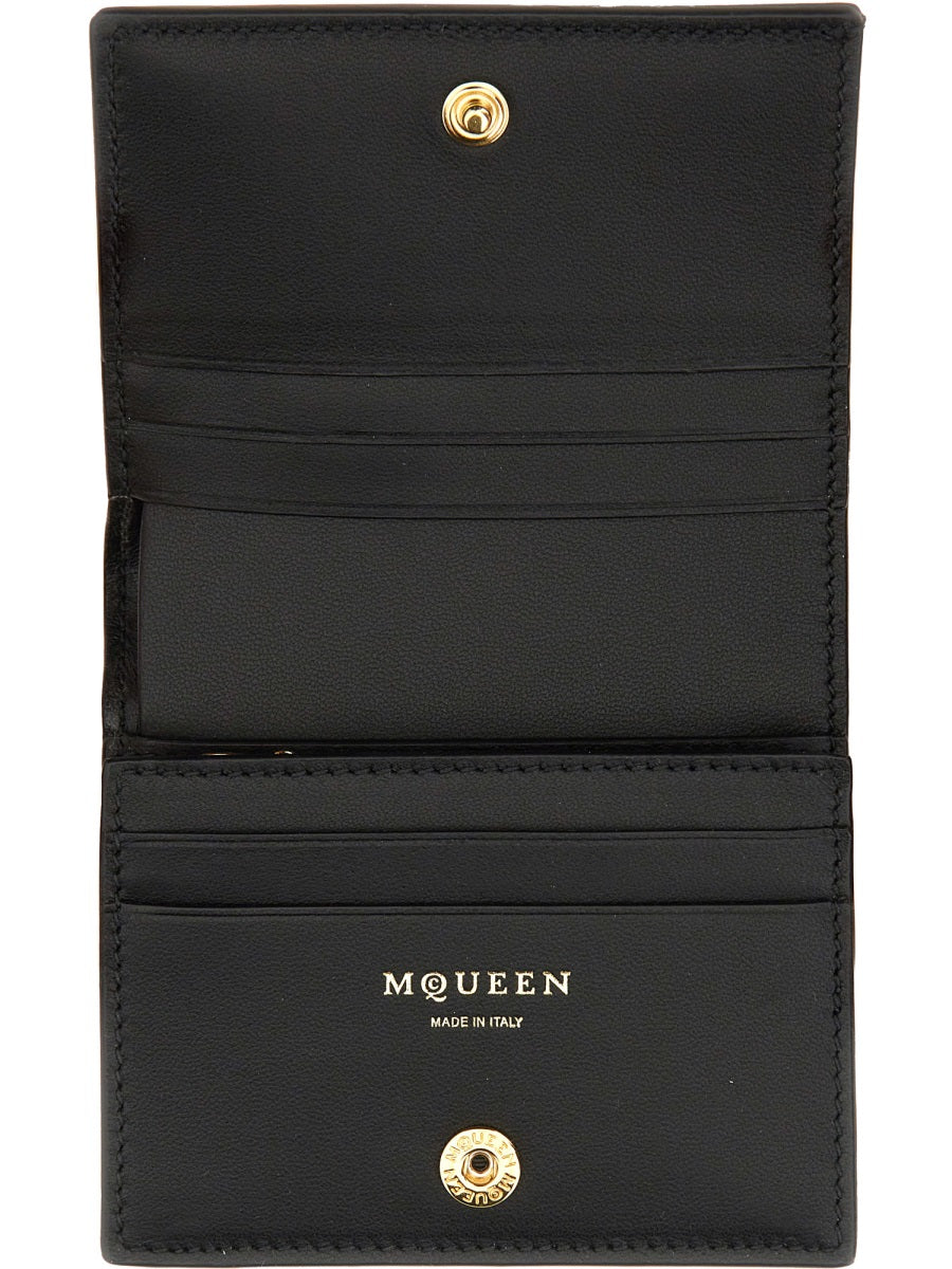 Alexander Mcqueen Women Wallet With Logo