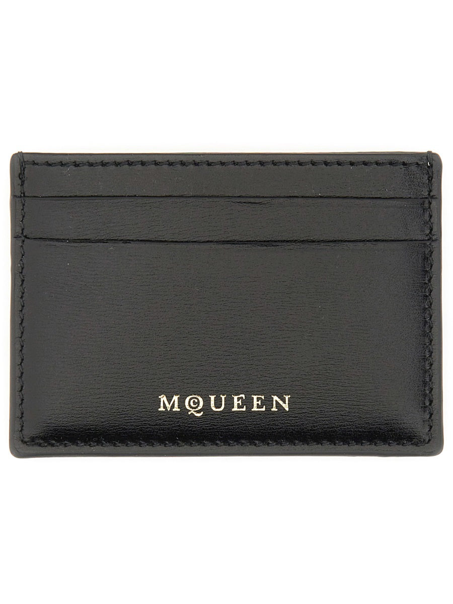 Alexander Mcqueen Women Card Holder With Logo
