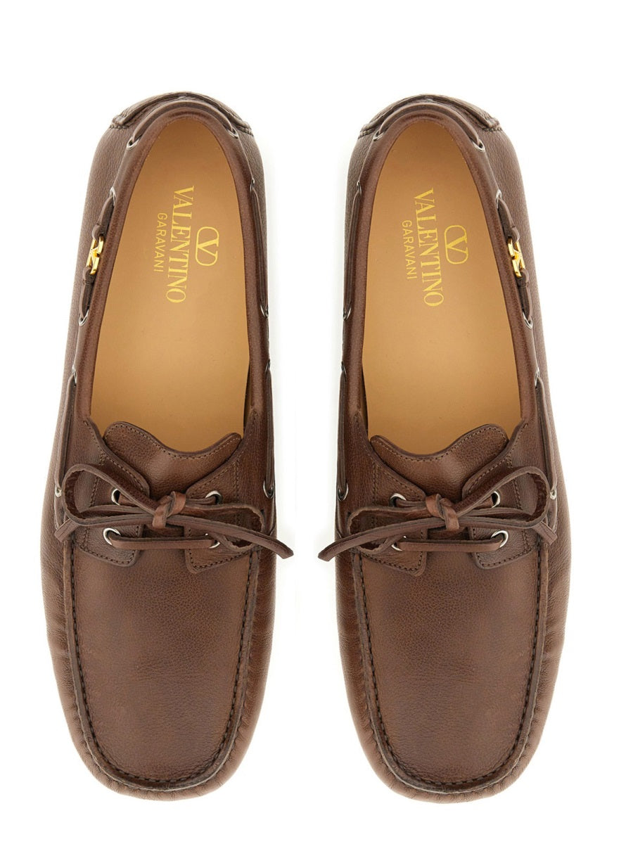 Valentino Garavani Men Moccasin "Vlogo Signature"