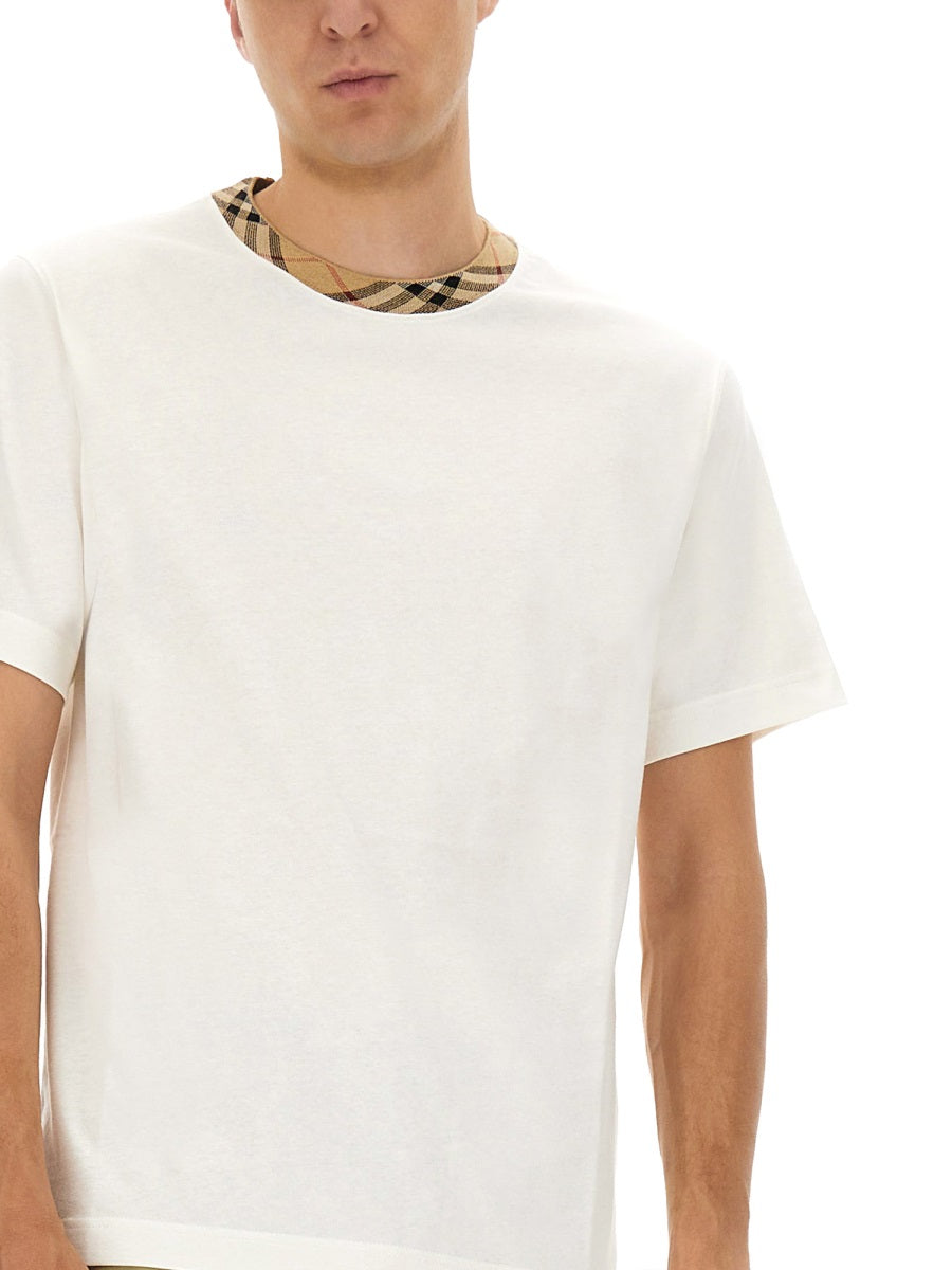 Burberry Men Cotton T-Shirt