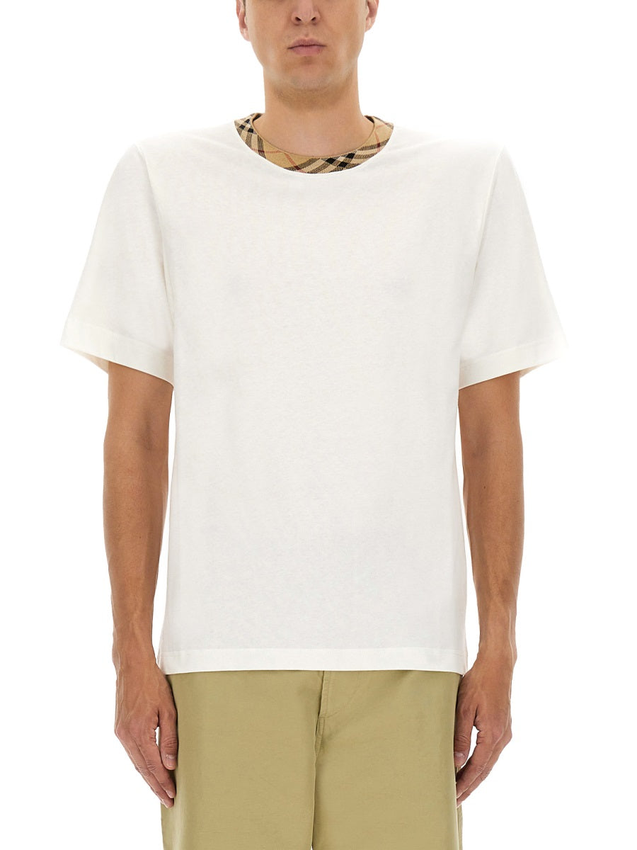Burberry Men Cotton T-Shirt