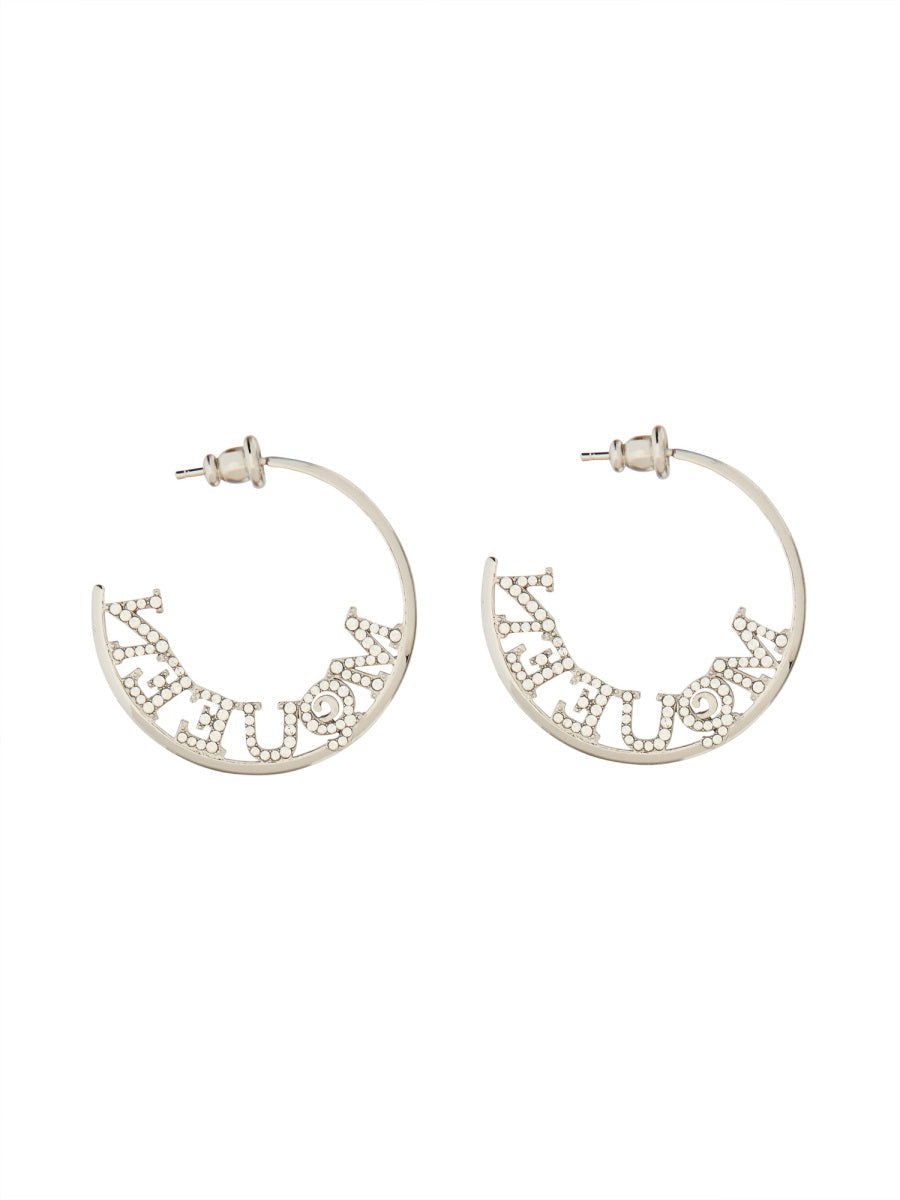 Alexander Mcqueen Women Logo Earrings