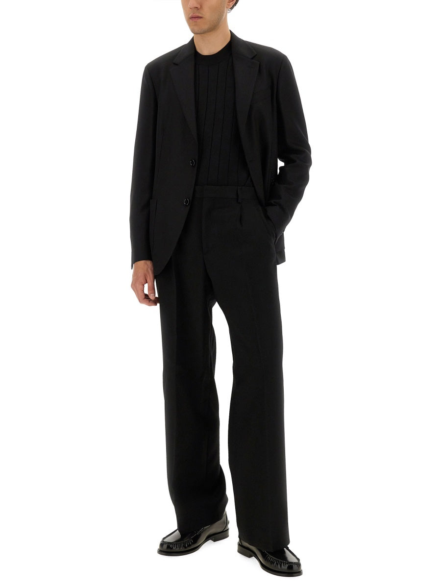 Balmain Men Silk And Cotton Knit