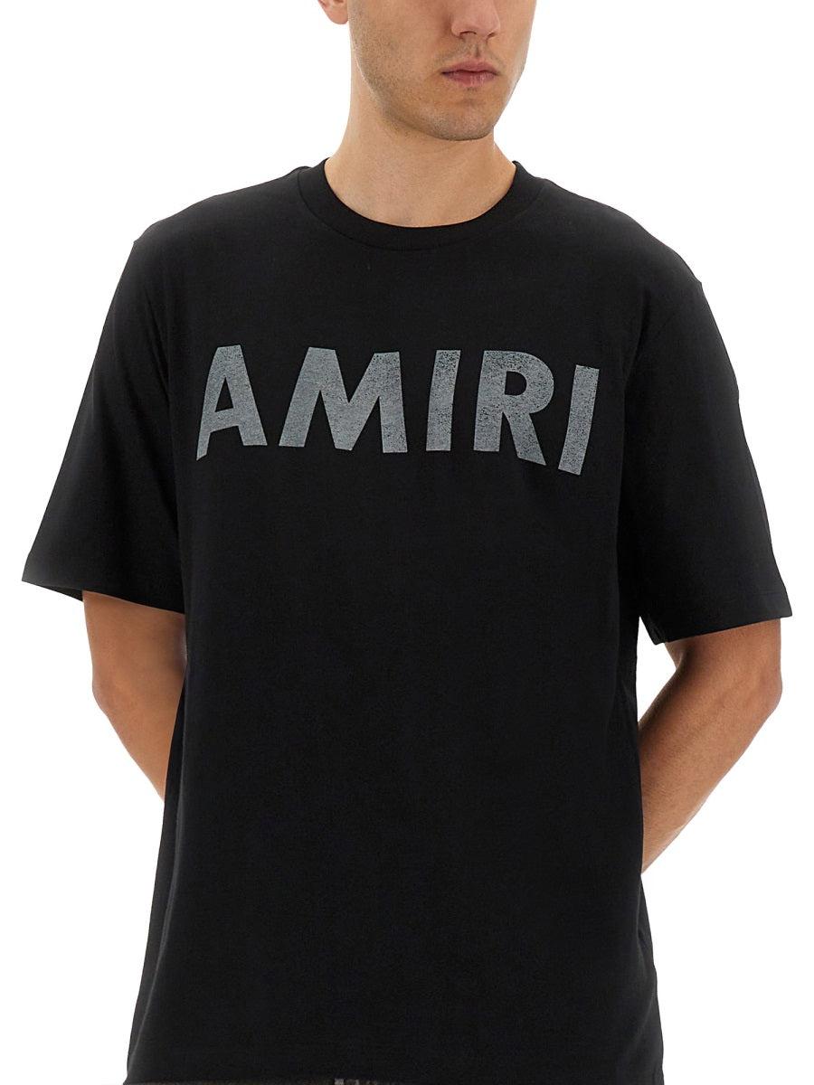 Amiri Men Amiri Stencil Print T-Shirt