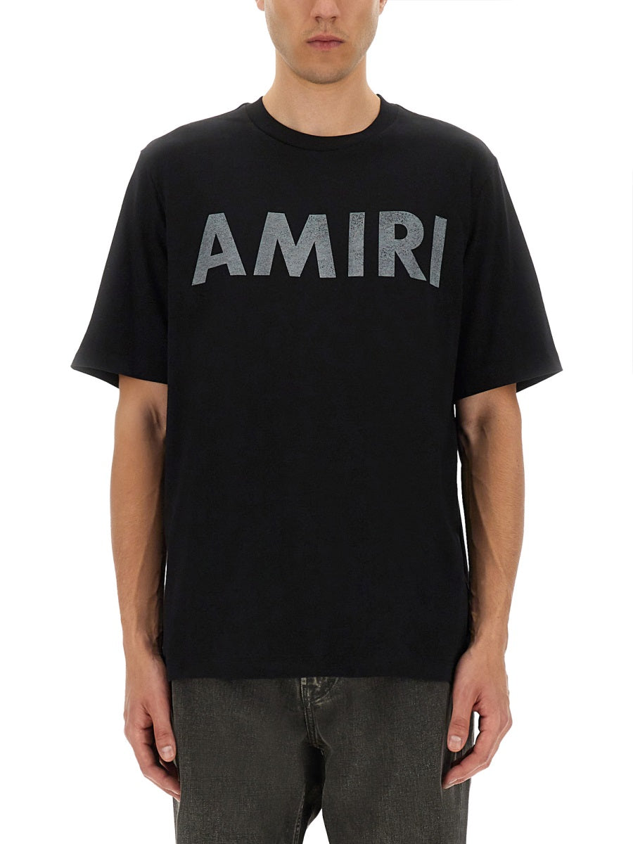 Amiri Men Amiri Stencil Print T-Shirt