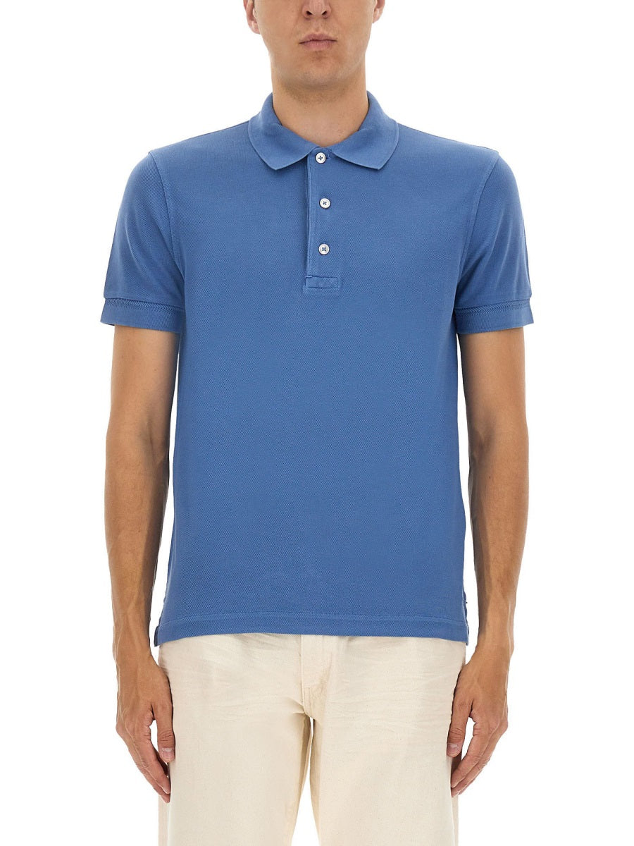 Tom Ford Men Pique Polo.