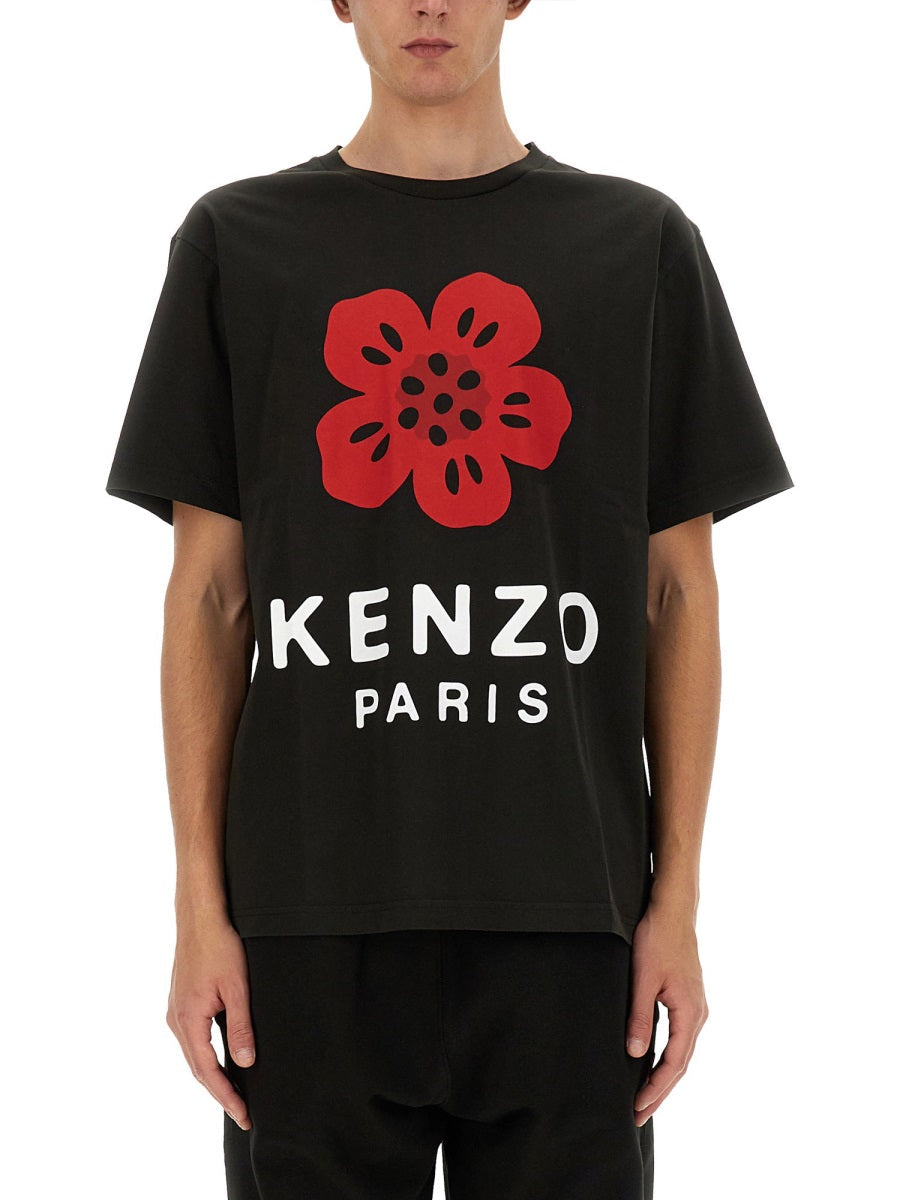 Kenzo Men Boke Flower Print T-Shirt
