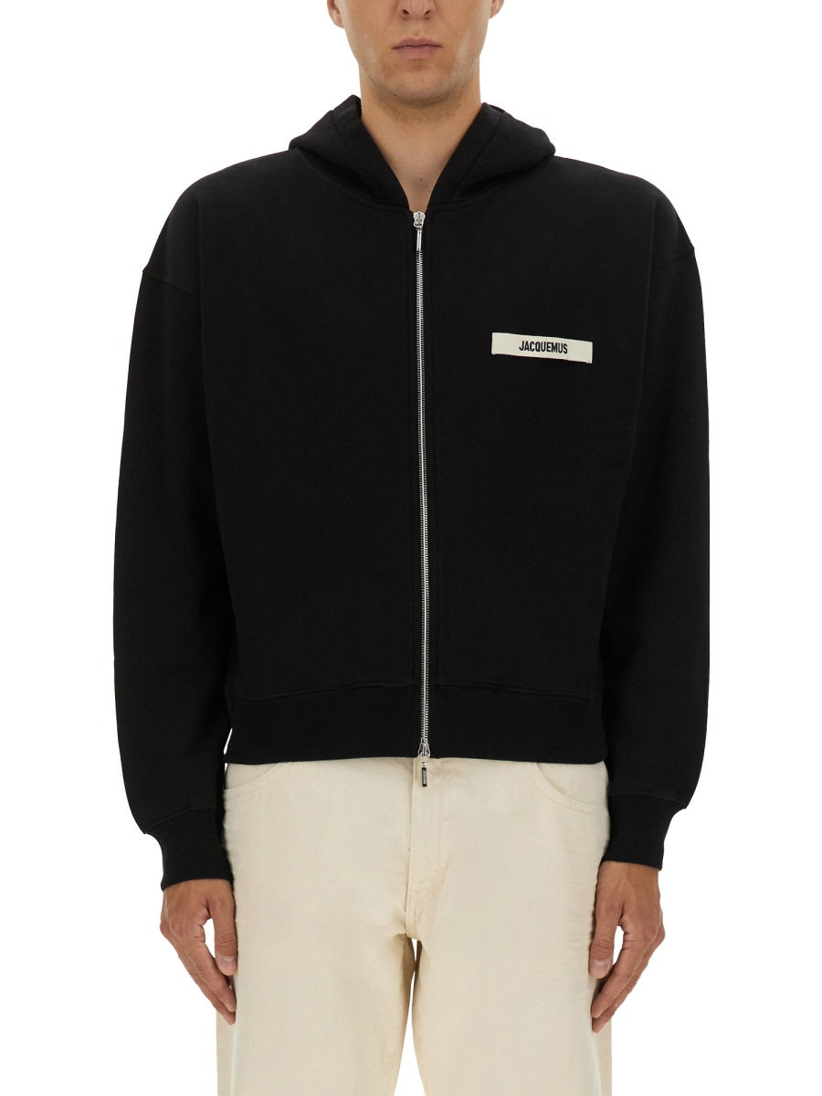 Jacquemus Men Zipper Hoodie