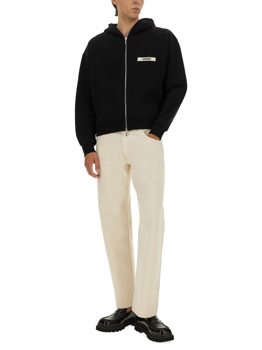Jacquemus Men Zipper Hoodie