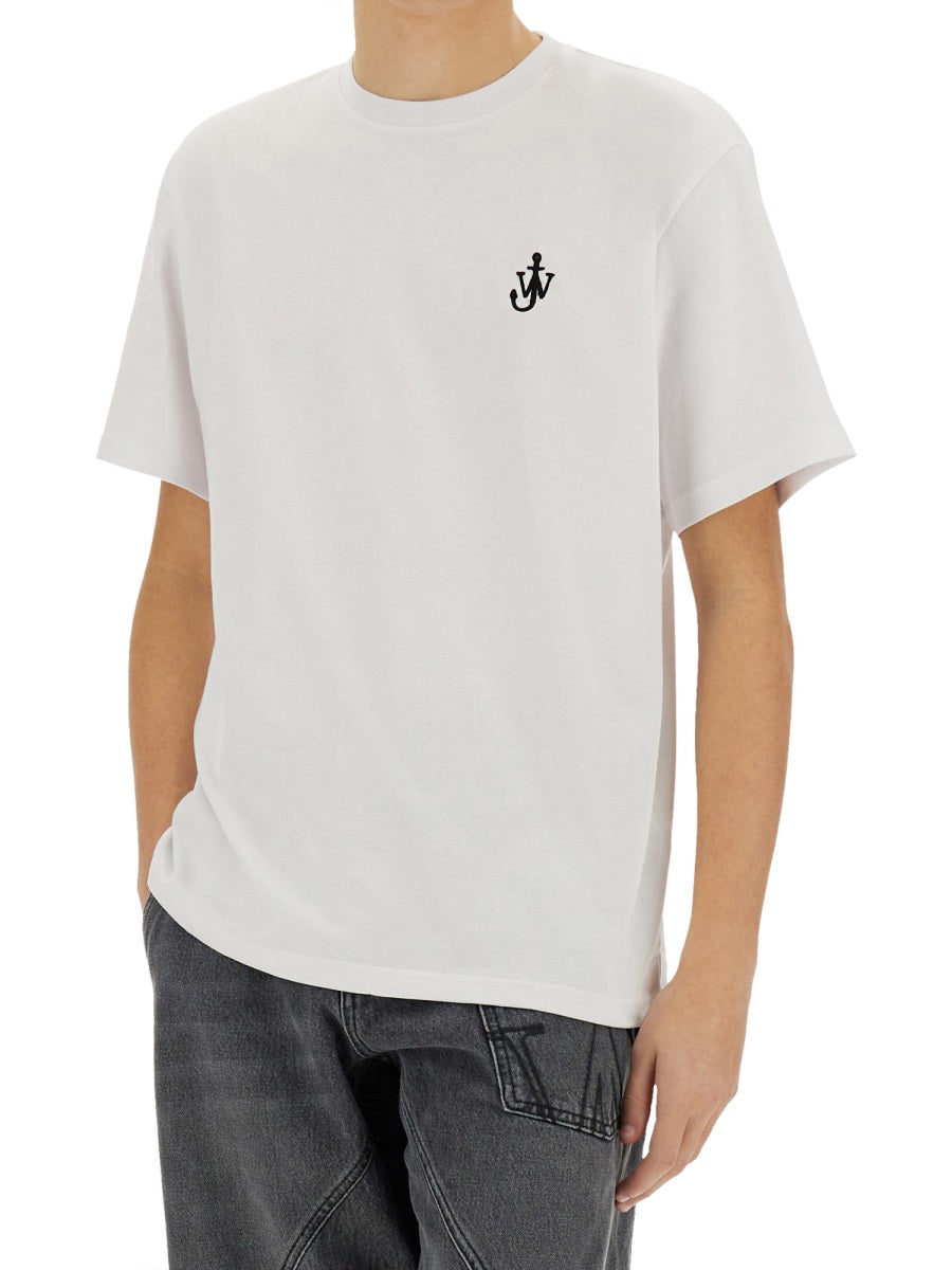 Jw Anderson Men "Anchor" T-Shirt