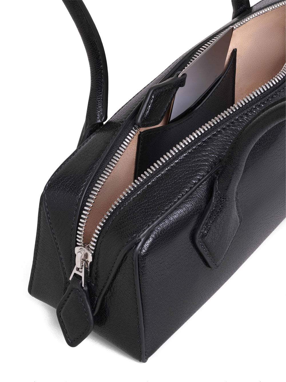 Alaia Women Le Teckel Medium Bag In Shiny Goatskin
