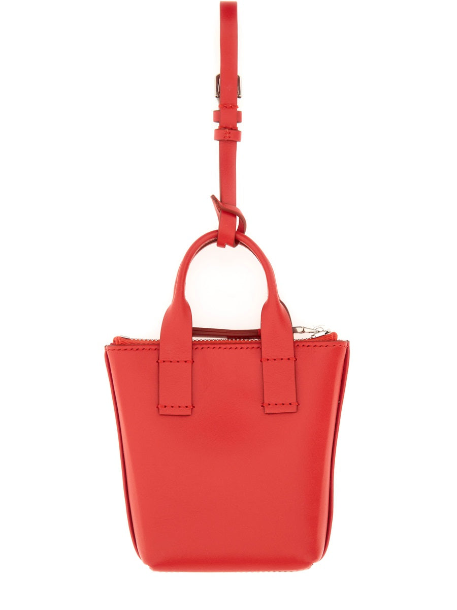 Dolce & Gabbana Men Leather "Minibag" Charm