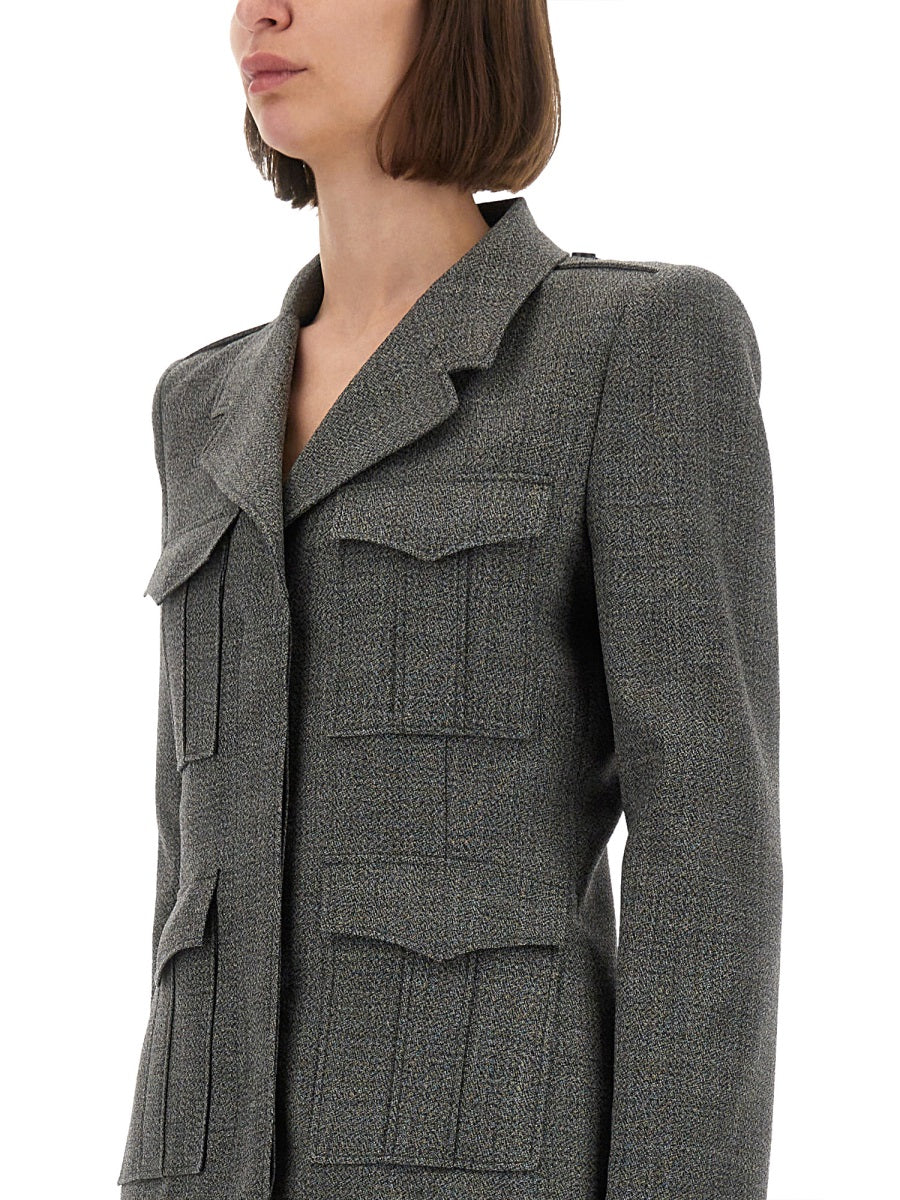 Alexander Mcqueen Women Wool Jacket