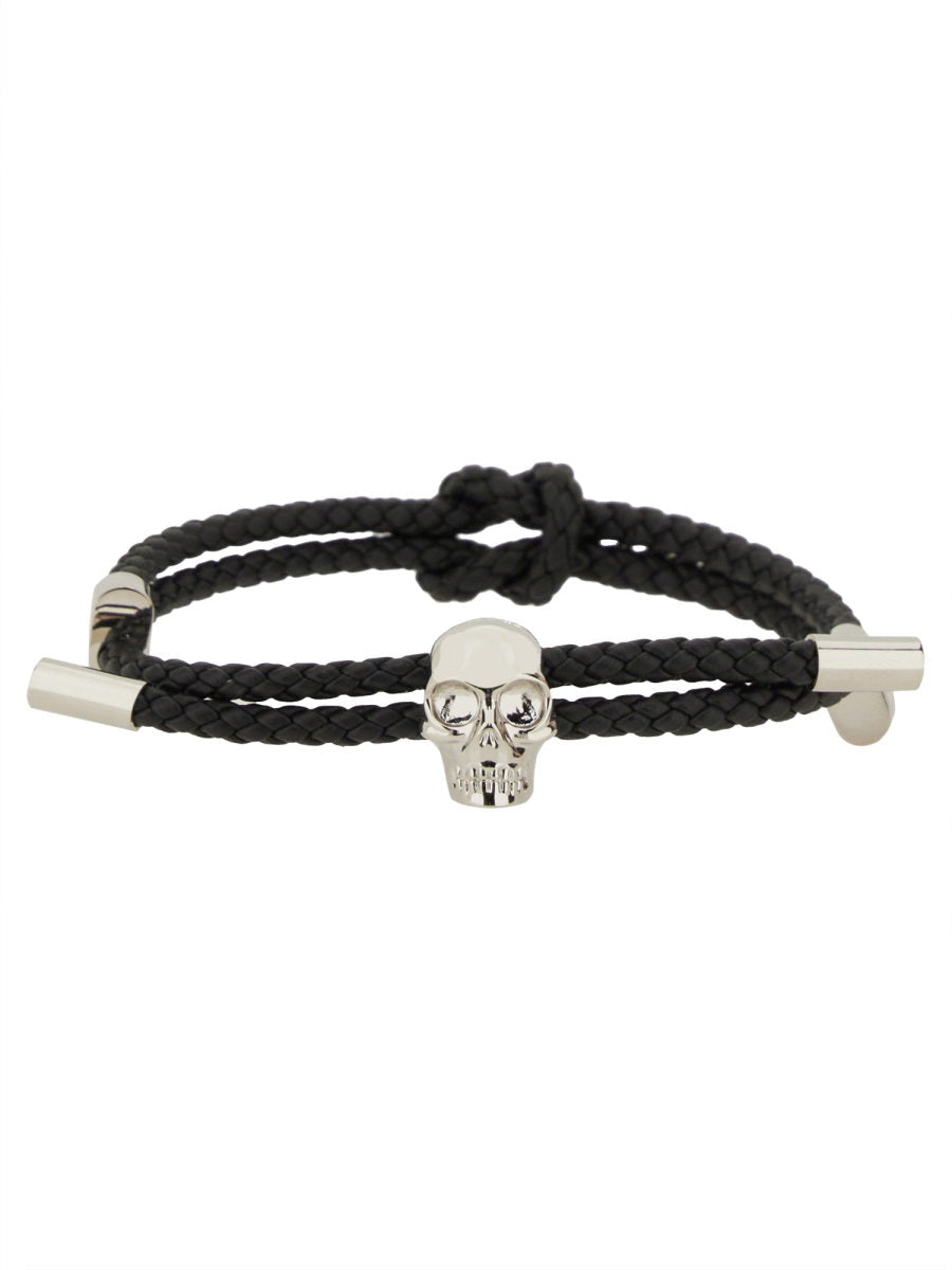 Alexander Mcqueen Men Skull Bracelet