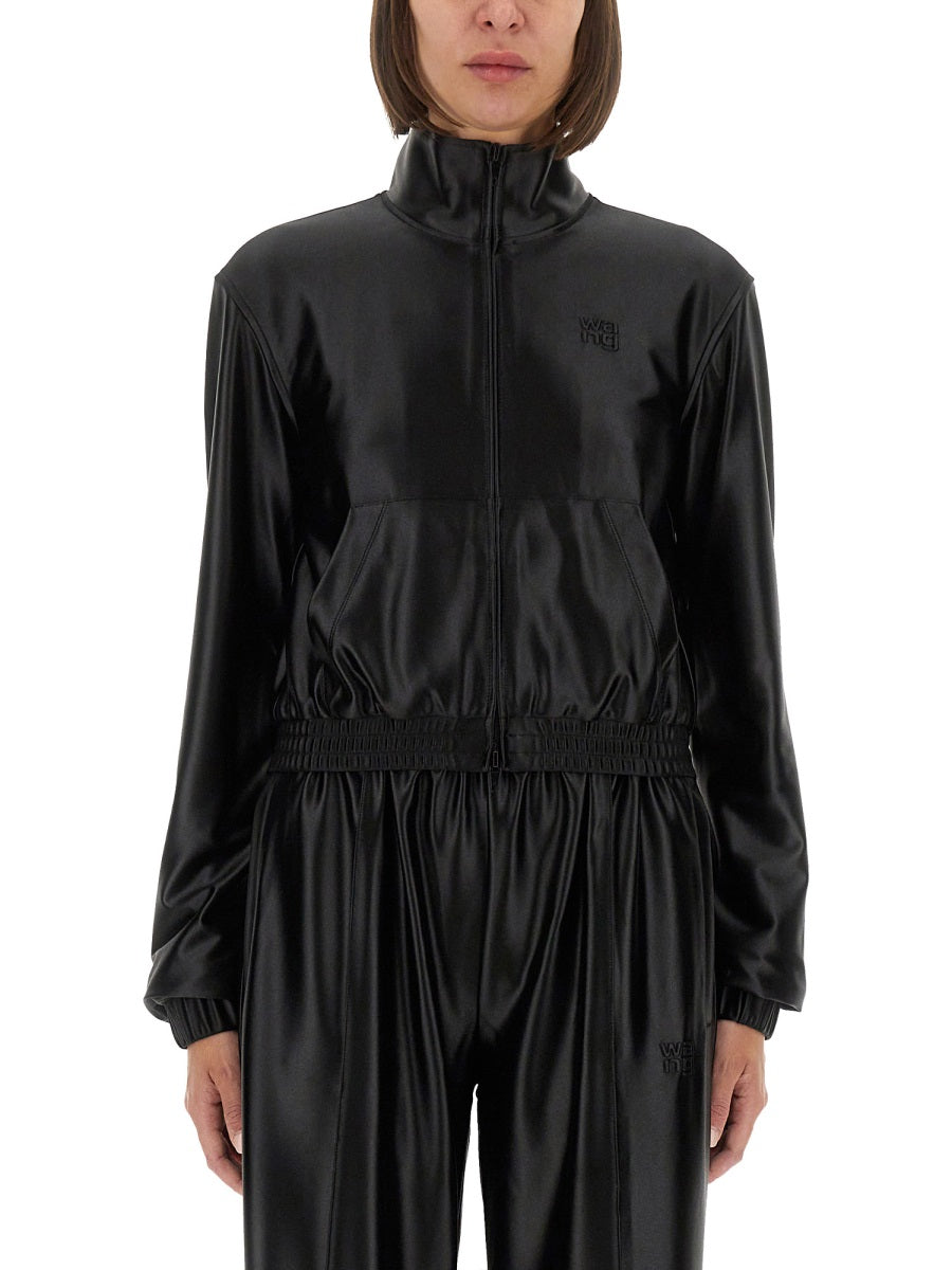 Alexander Wang Women Satin Faille Sweatshirt