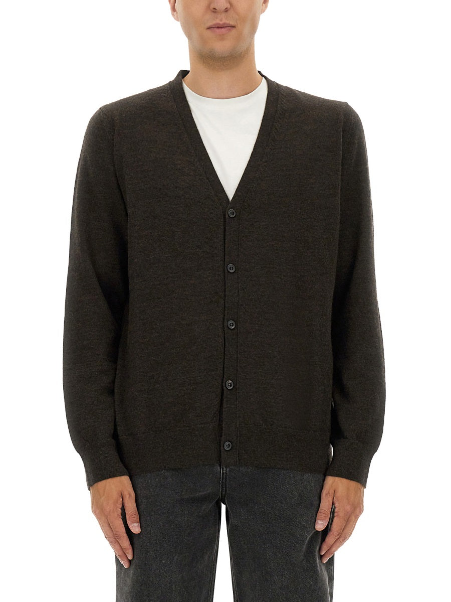 Maison Margiela Men Wool Cardigan