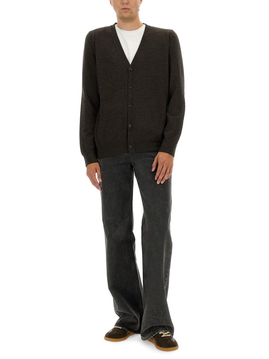 Maison Margiela Men Wool Cardigan