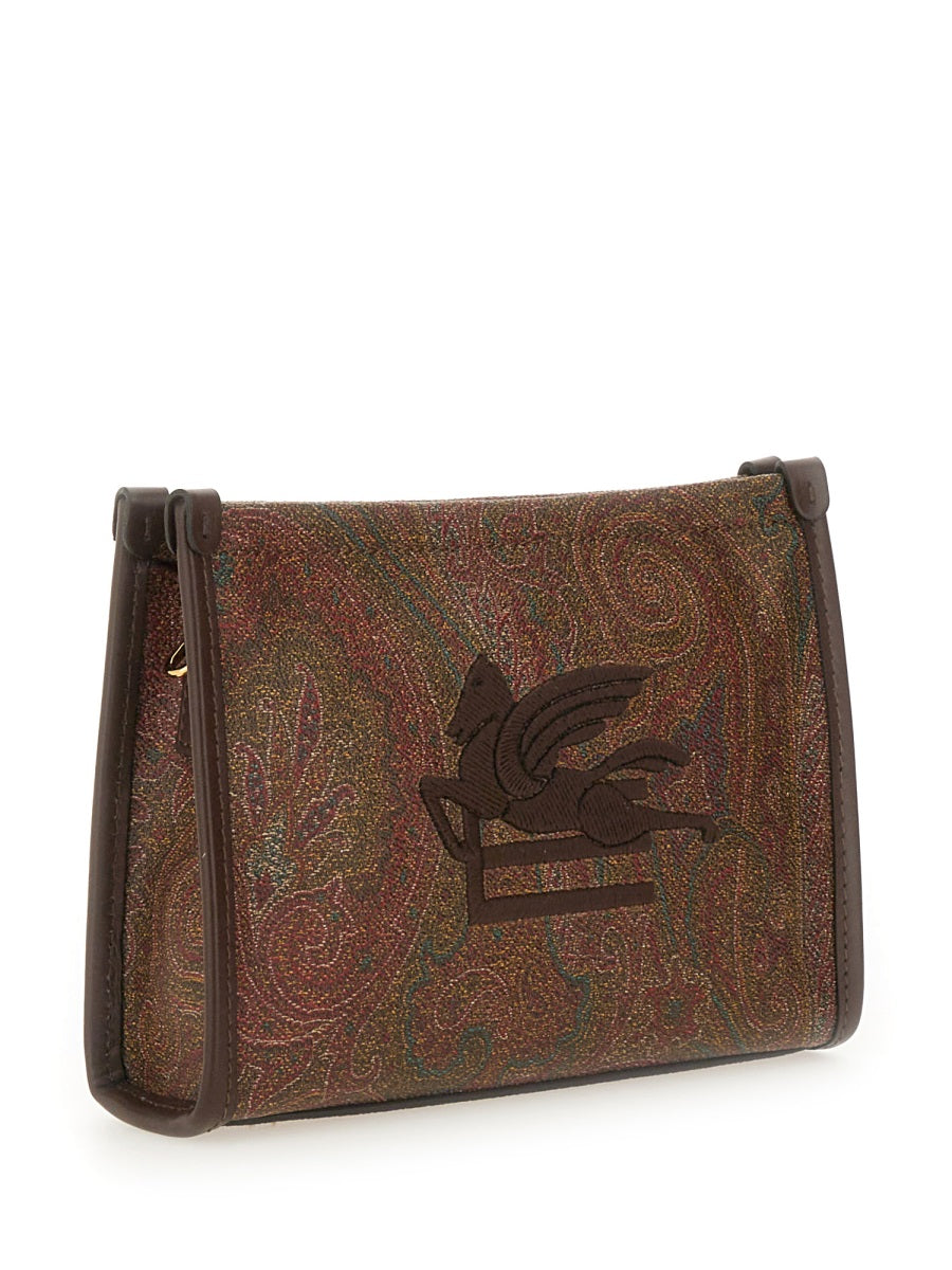 Etro Women Pouch "Arnica" With Pegasus