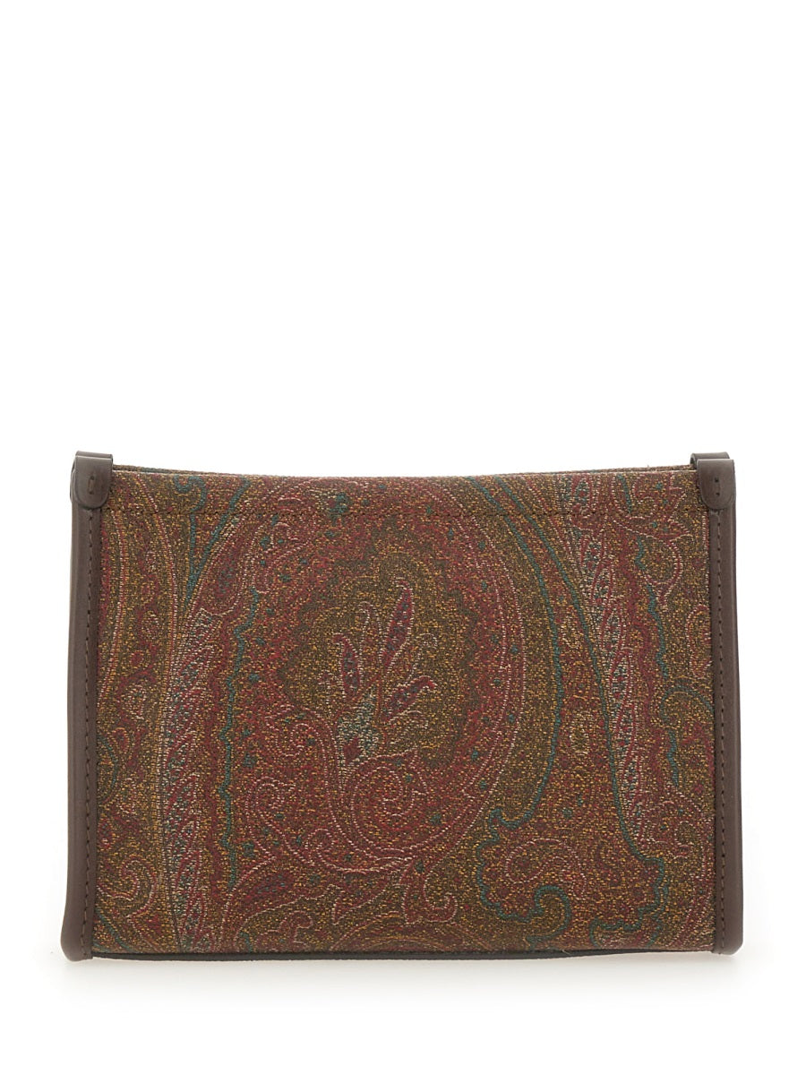 Etro Women Pouch "Arnica" With Pegasus