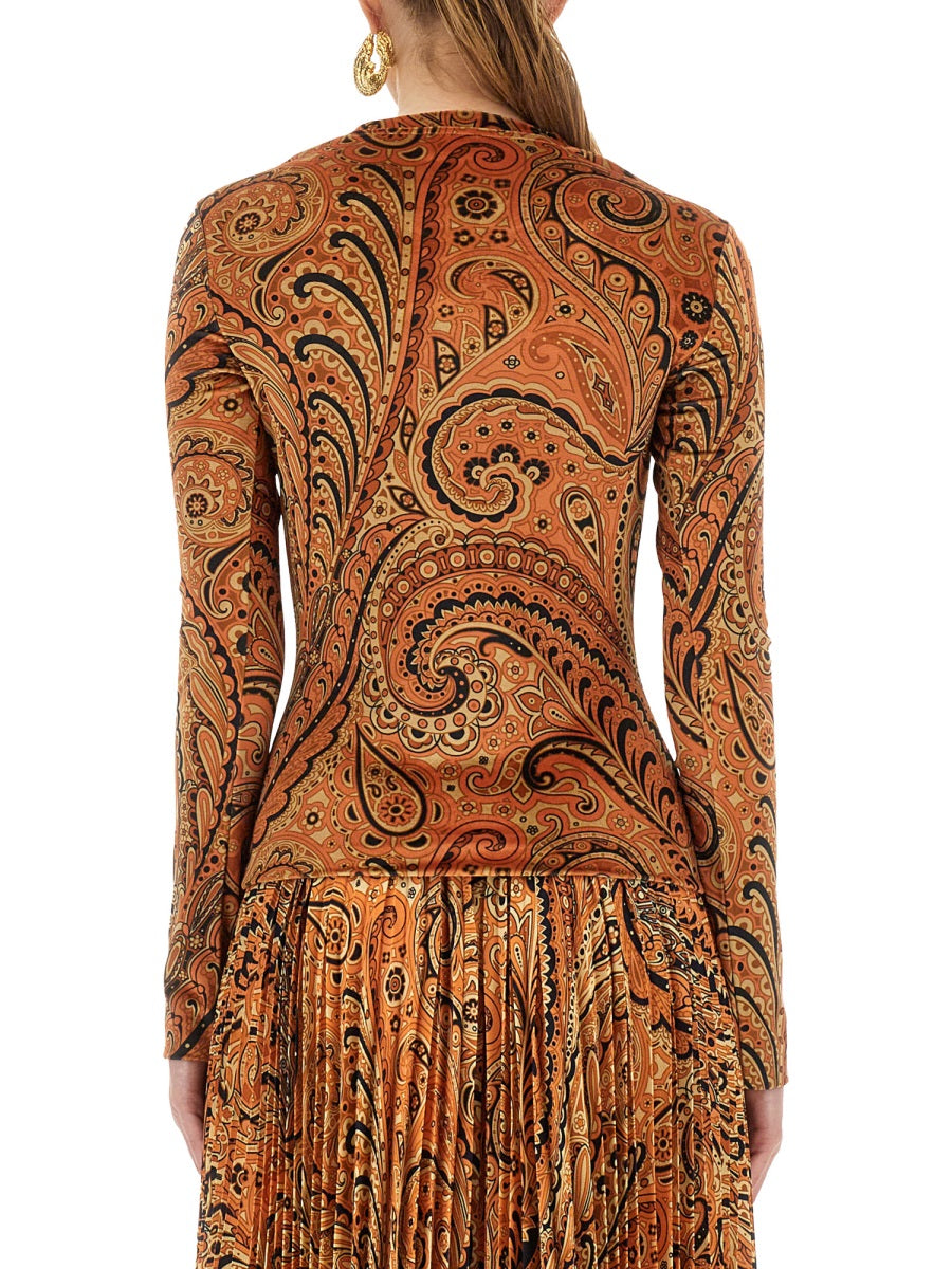 Etro Women Paisley Print Top