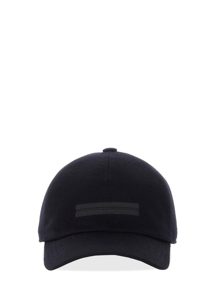 Zegna Men Baseball Hat With Logo