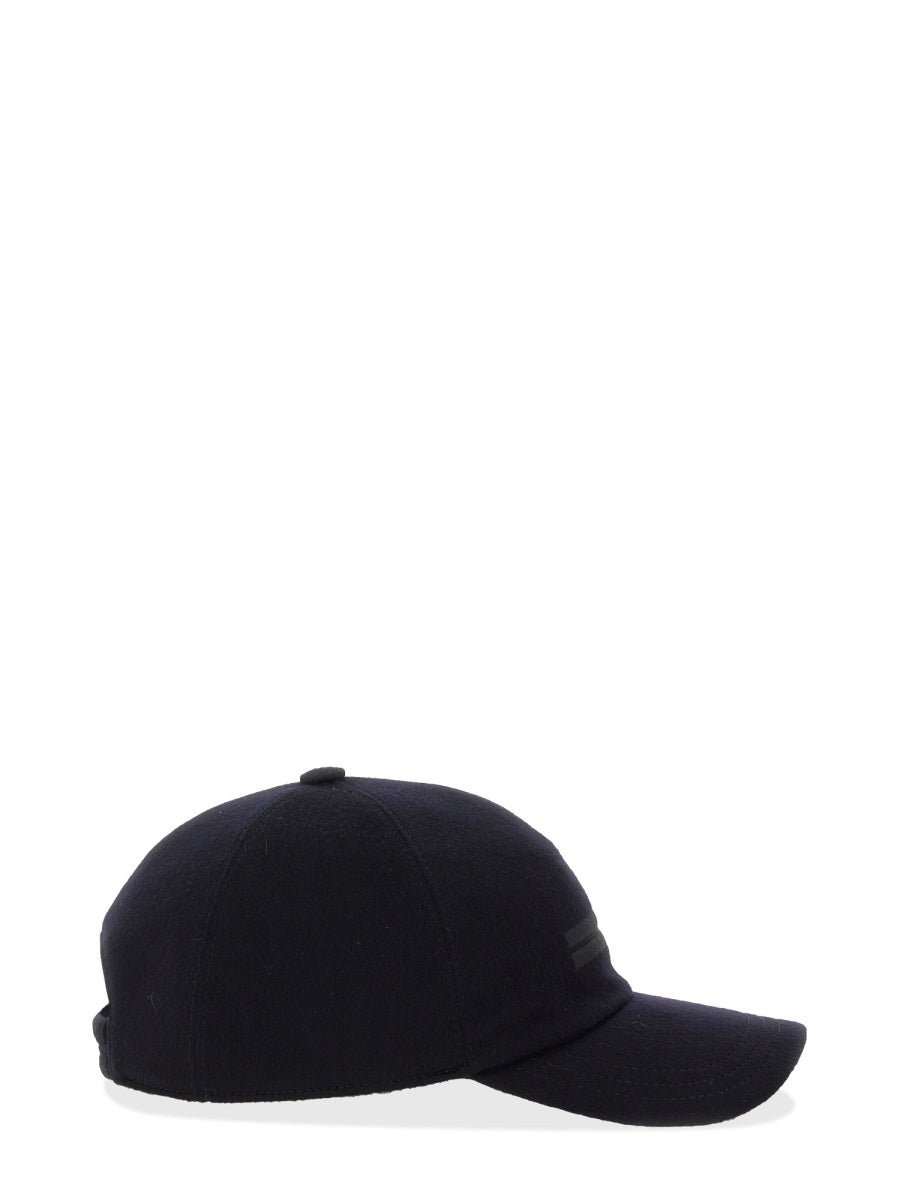 Zegna Men Baseball Hat With Logo