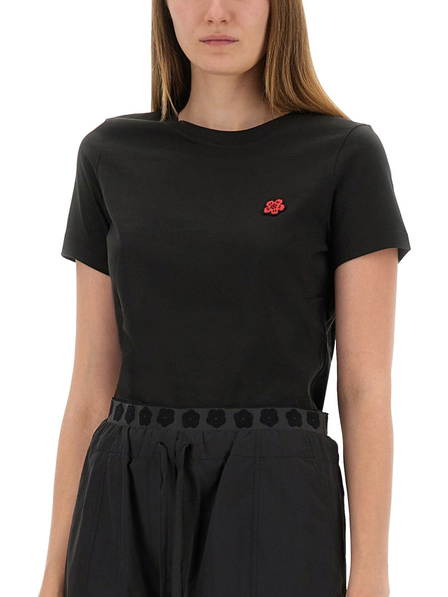 Kenzo Women "Boke Flower" Cotton T-Shirt