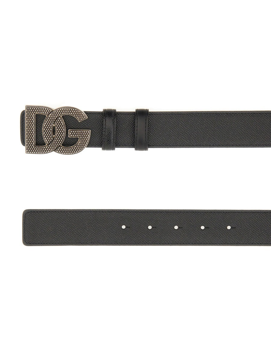 Dolce & Gabbana Men Loged Belt